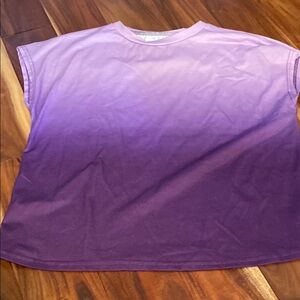 SHEIN Purple Ombre Women's Top